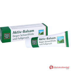 Allgäuer Latschenkiefer Aktiv-Balsam Aluminiumchlorohydrat / Panthenol / Latschenkiefernöl Creme, 50 ml.