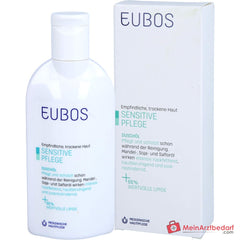 Eubos Sensitive Duschöl F Mandelöl / Sojaöl / Safloröl Duschöl, 200 ml.