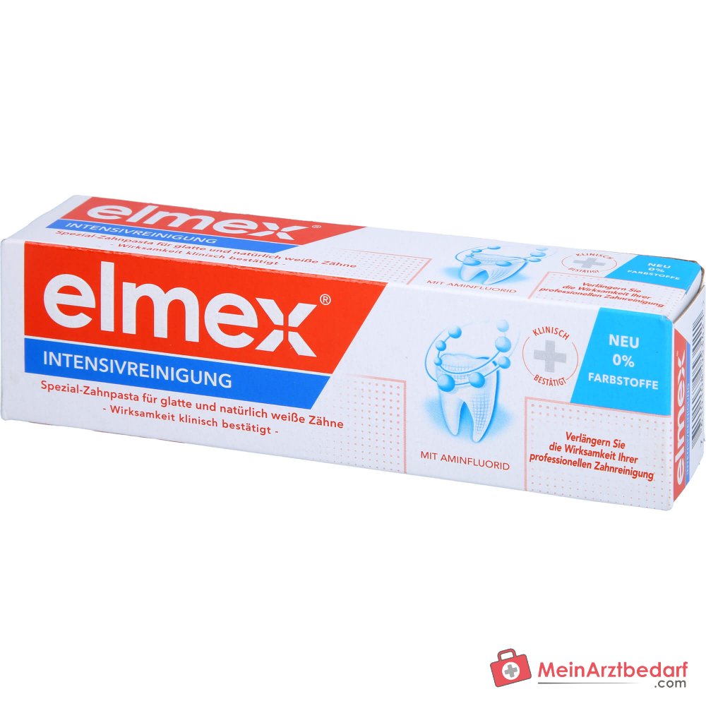 elmex Intensivreinigung Olaflur Zahnpasta, 50 ml.