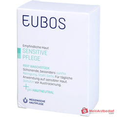 Eubos Sensitive Fest Waschstück Panthenol / Allantoin Seife, 125 g.