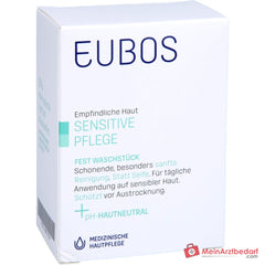 Eubos Sensitive Fest Waschstück Panthenol / Allantoin Seife, 125 g.