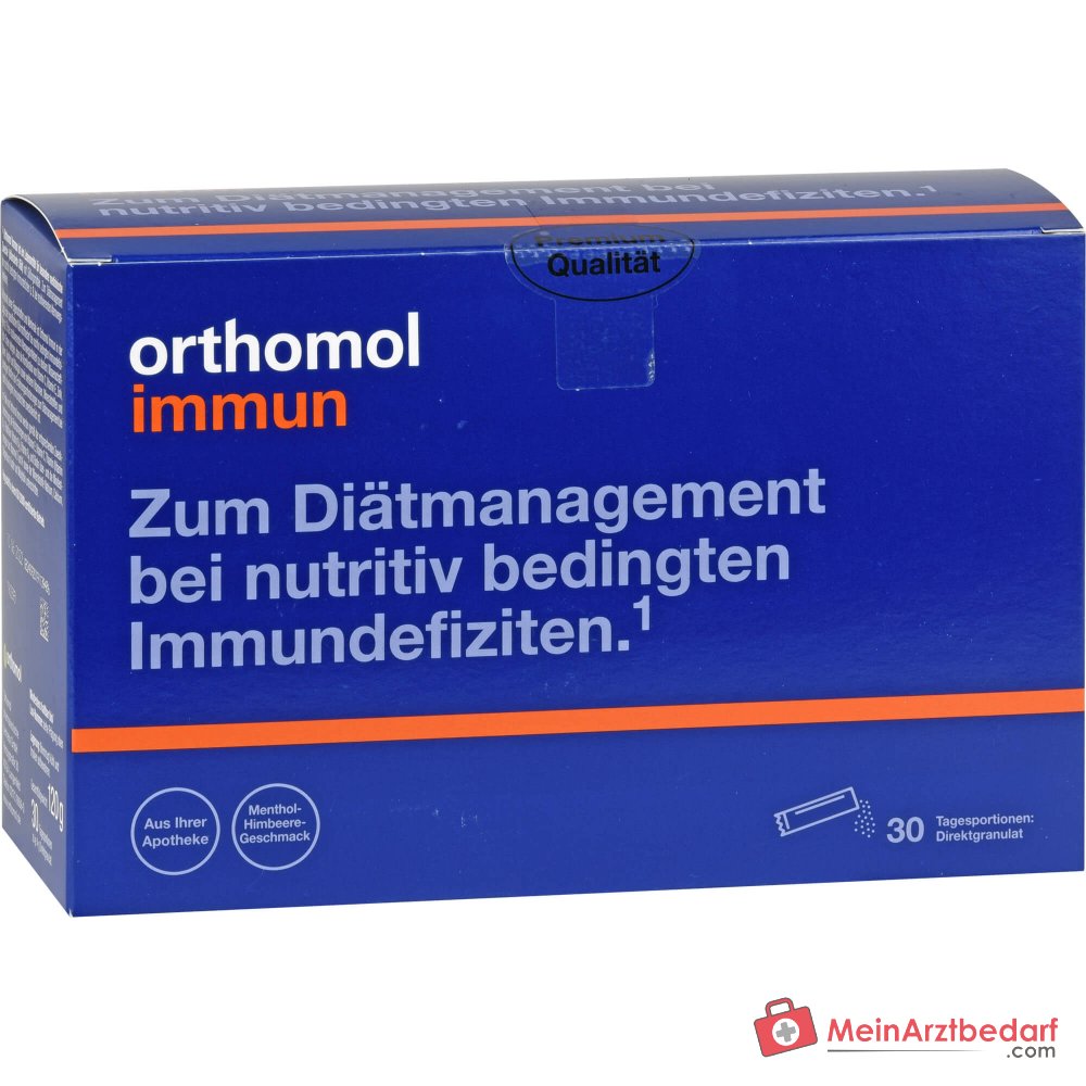 Orthomol Immun Direktgranulat Himbeer-Menthol, 30 St..