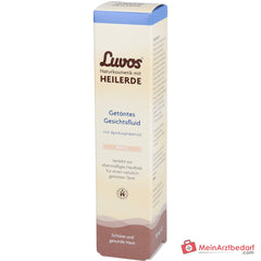 Luvos Naturkosmetik getöntes Gesichtsfluid hell, 50 ml.
