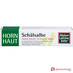 Allgäuer Latschenkiefer Hornhaut Schälsalbe Salicylsäure Salbe, 50 g.