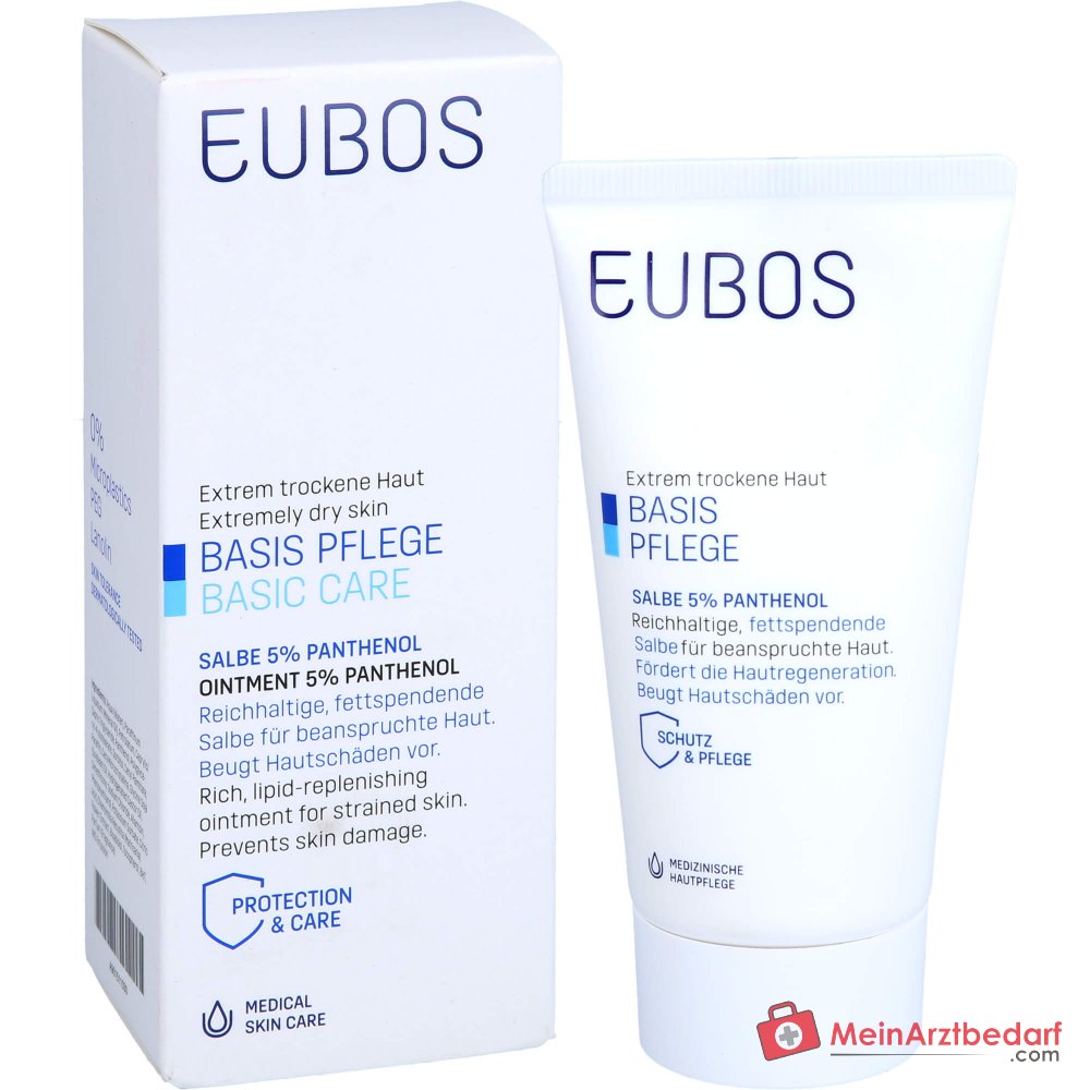 Eubos Salbe 5% Panthenol / Kamille / Allantoin Salbe, 75 ml.