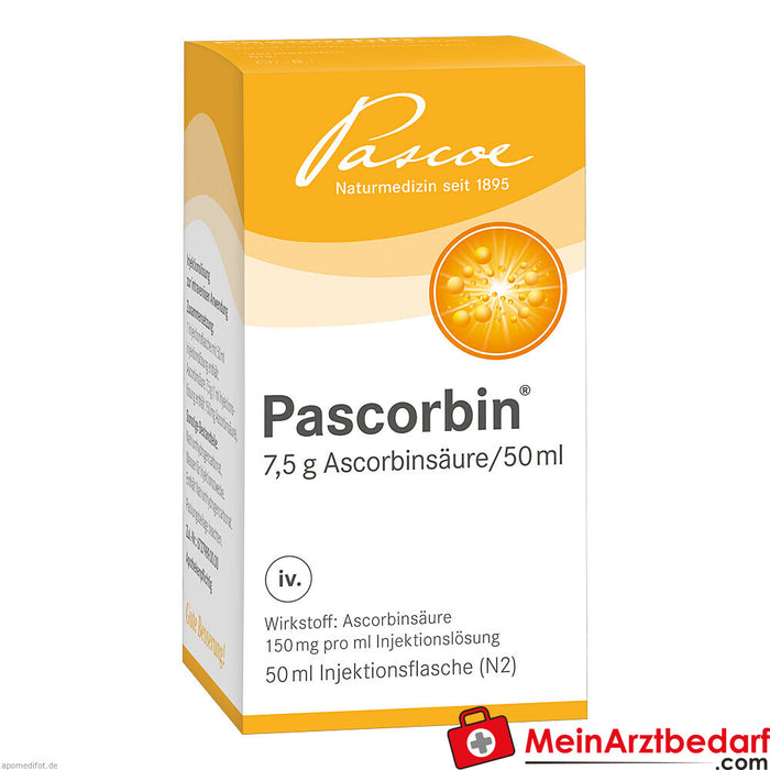 Pascorbin 7,5 g kwasu askorbinowego/50 ml