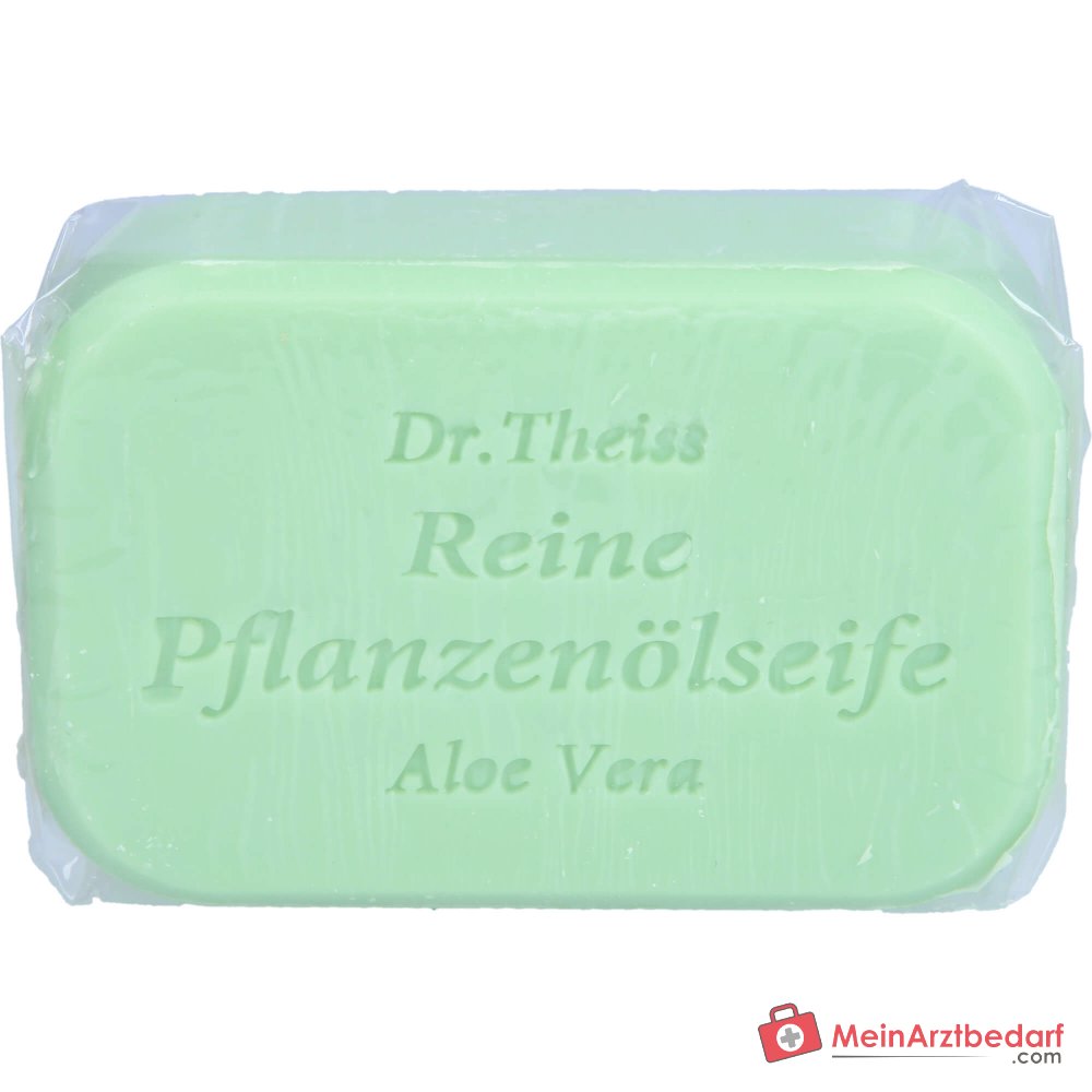 Dr. Theiss Aloe Vera Reine Pflanzenöl-Seife, 100 g.