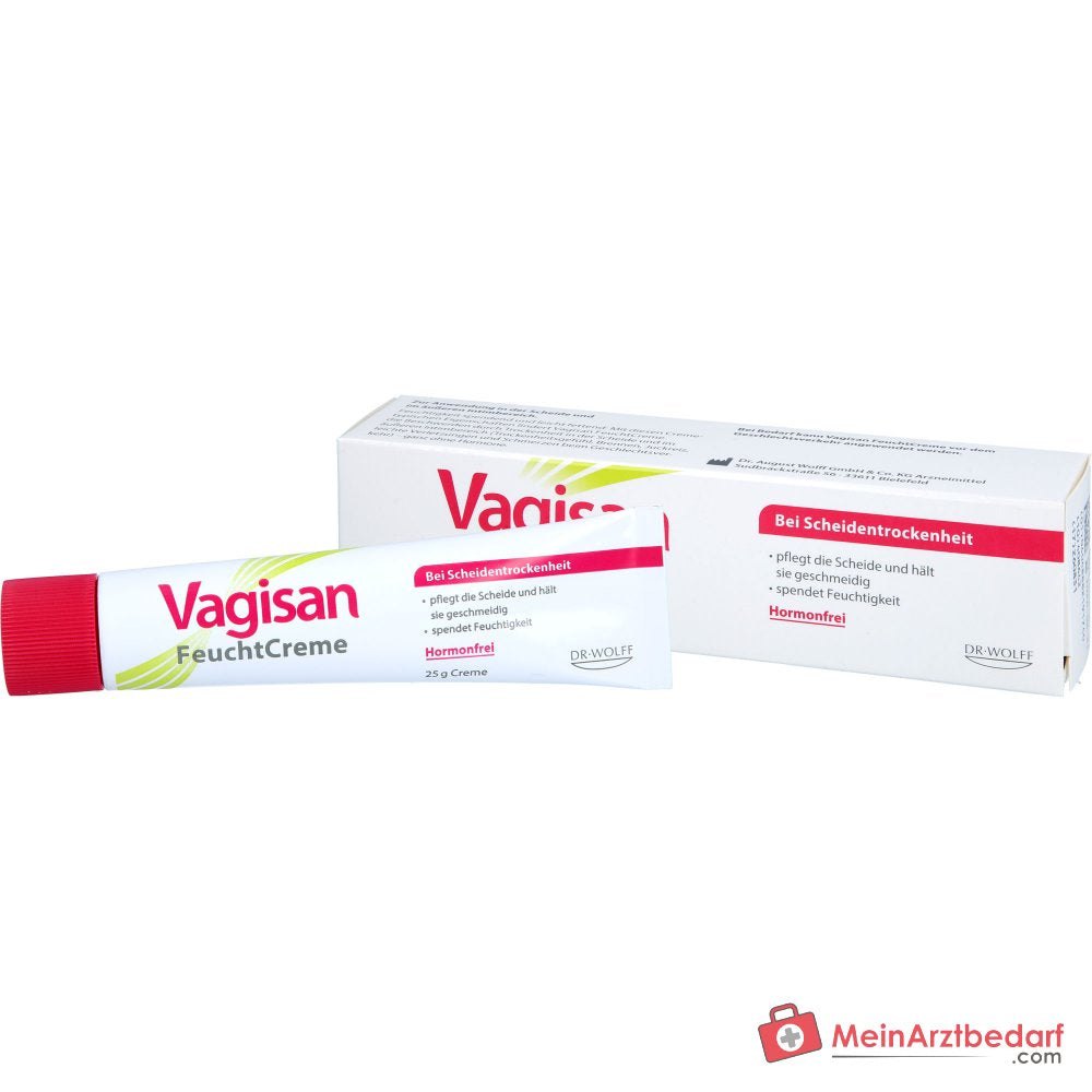 Vagisan FeuchtCreme bei Scheidentrockenheit, 25 g.