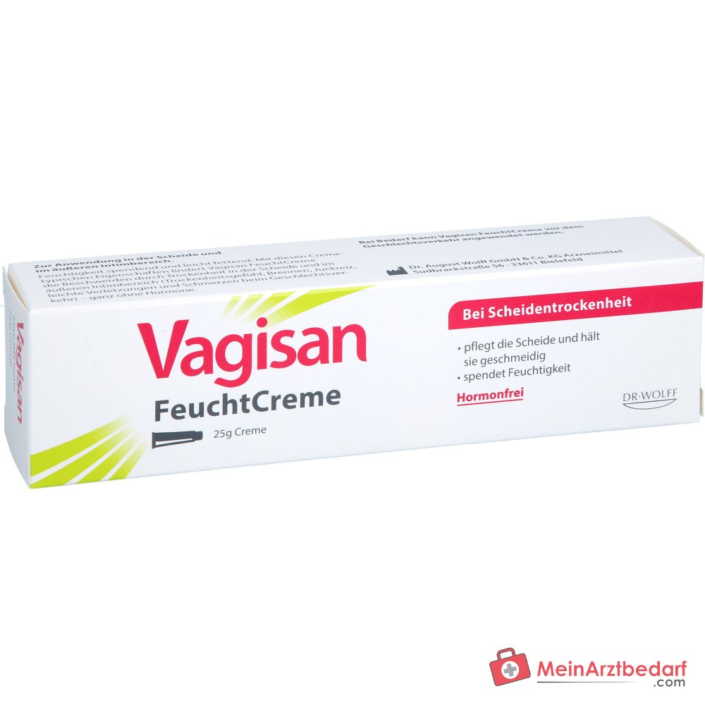 Vagisan FeuchtCreme bei Scheidentrockenheit, 25 g.