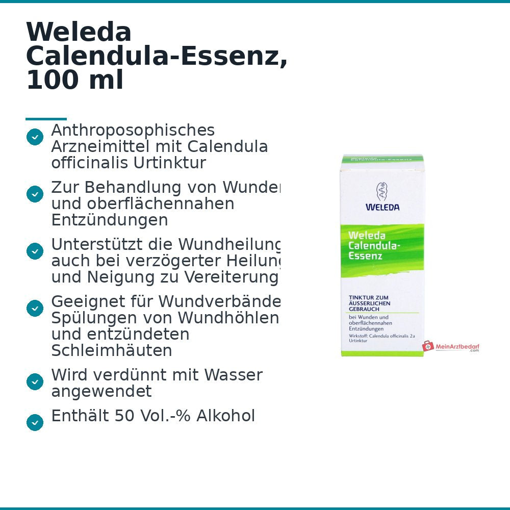 Weleda Essence de Calendula, 100 ml