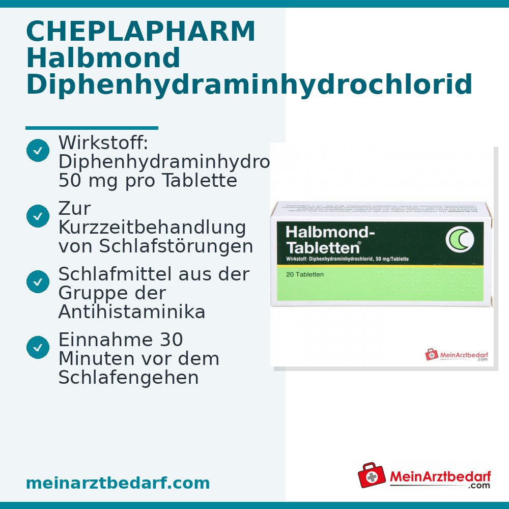 Halbmond 50 mg Tabletten, 20 Stk.