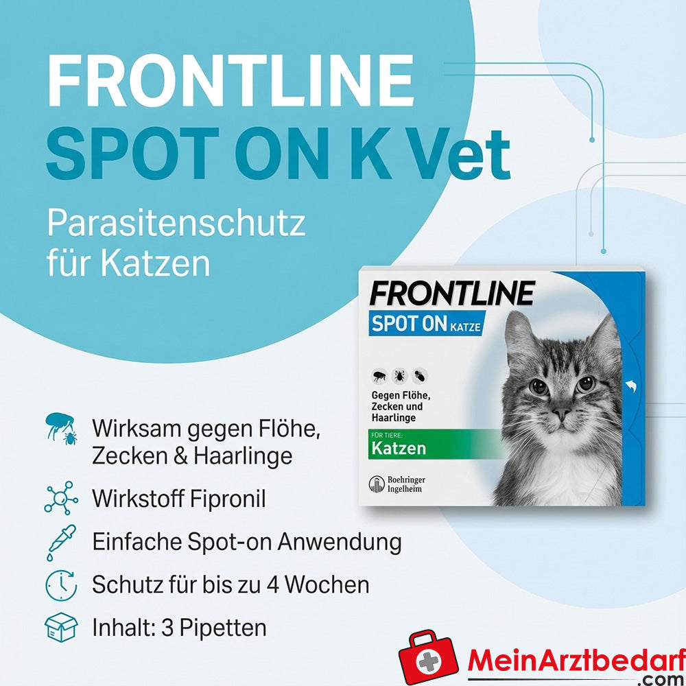 Frontline spot on K vet 3 St
