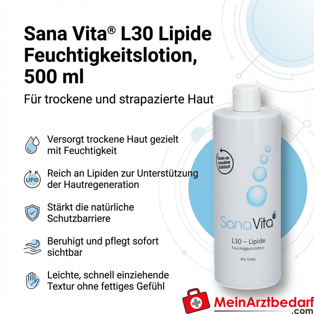 Sana Vita L30 Lipide Feuchtigkeitslotion 500 ml