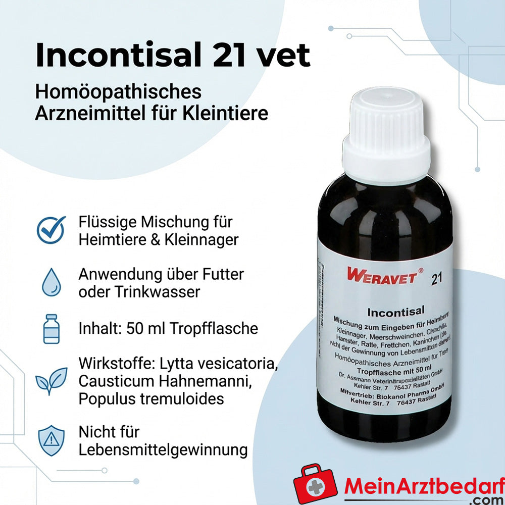 Incontisal 21 vet 50 ml