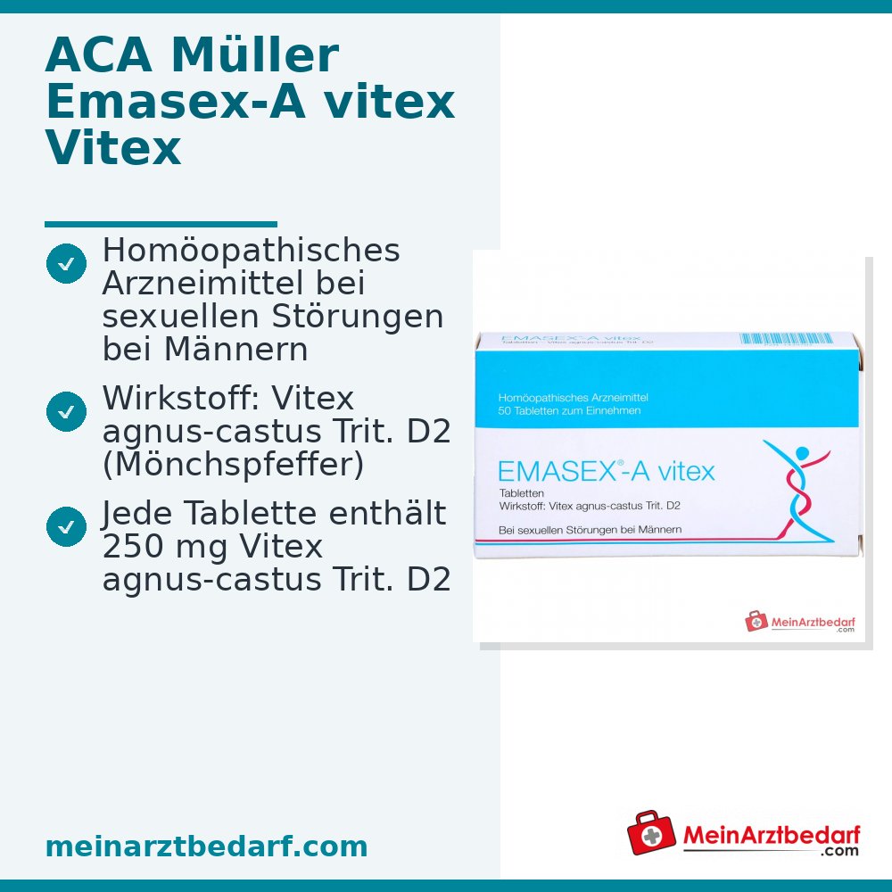 EMASEX-A vitex Vitex agnus-castus tabletten 50 stuks