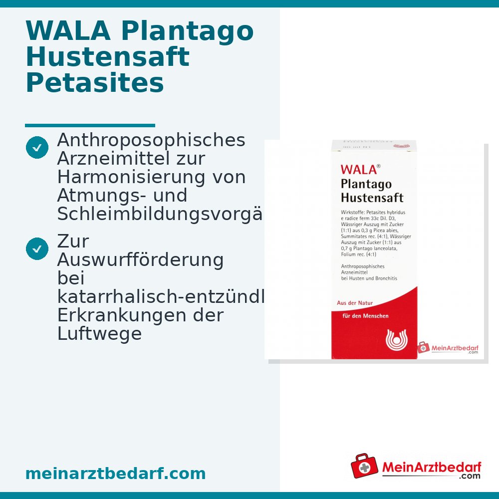 WALA Plantago syrop na kaszel, 90 ml