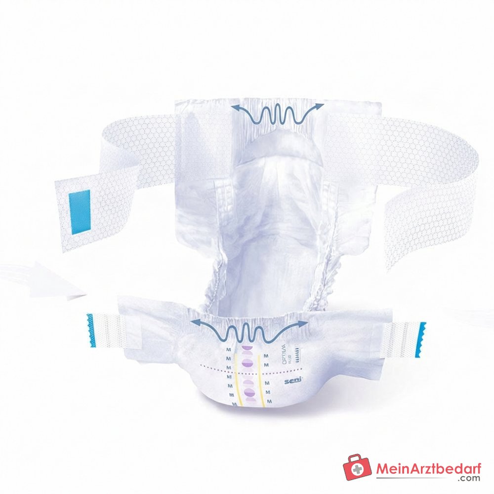 Imbottitura per incontinenza Seni Optima Plus M Fascia in vita Capacità di assorbimento 2.600 ml