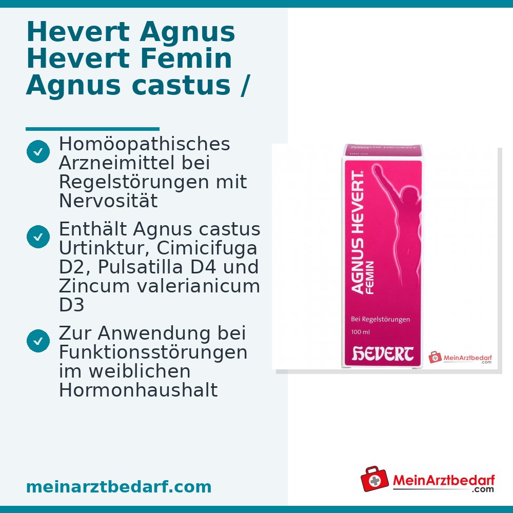 Hevert Agnus Femin Tropfen, 100 ml