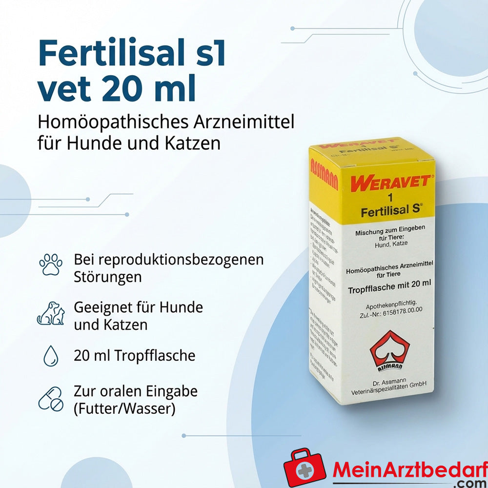 Weravet 1 Fertilisal s vet 20 ml