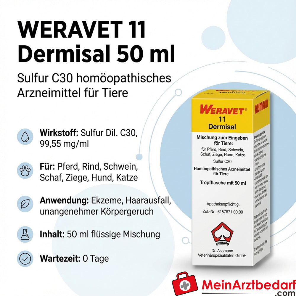 Dermisal 11 vet 50 ml