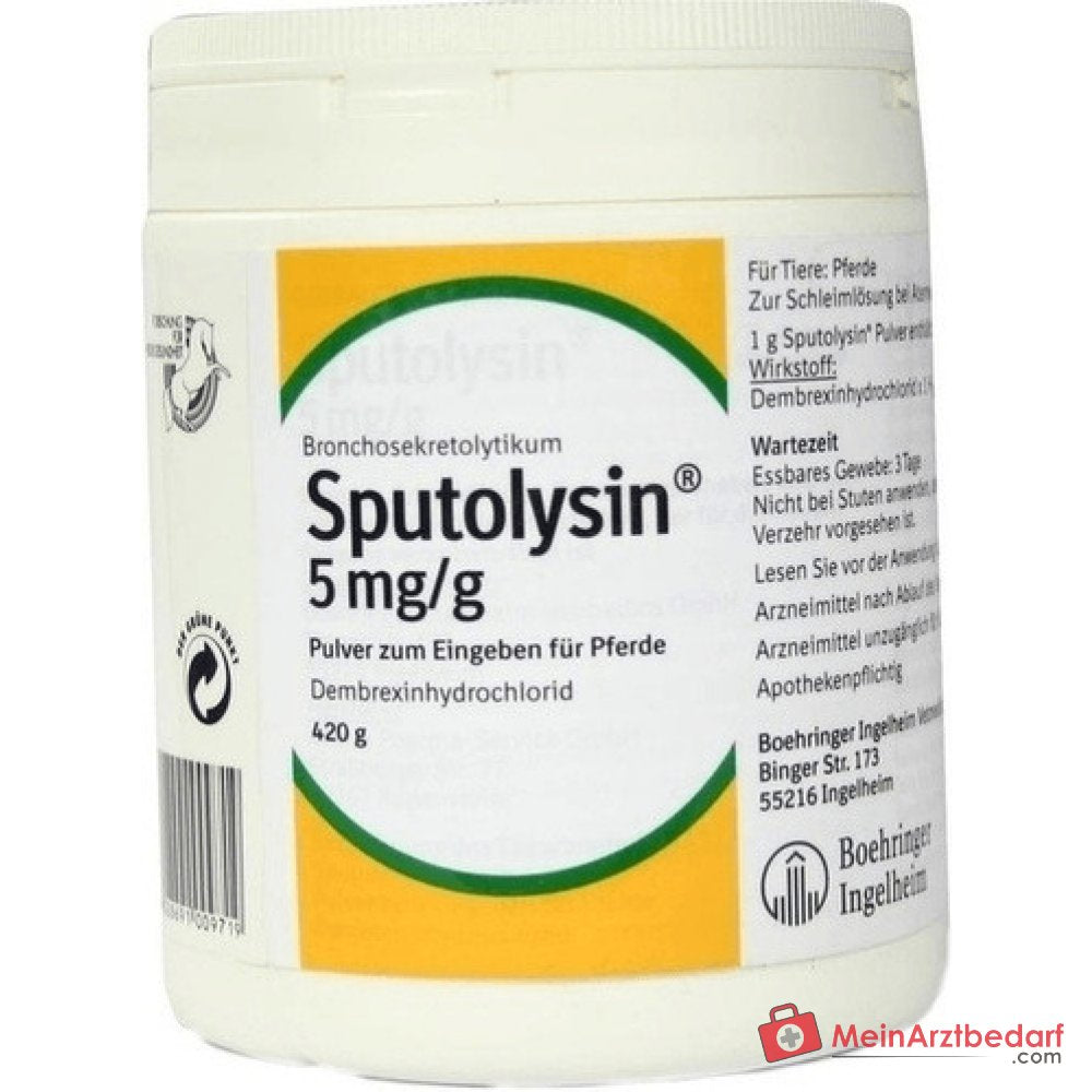 Boehringer Ingelheim Sputolysin Vet Dembrexin Polvere per Cavalli, 420 g