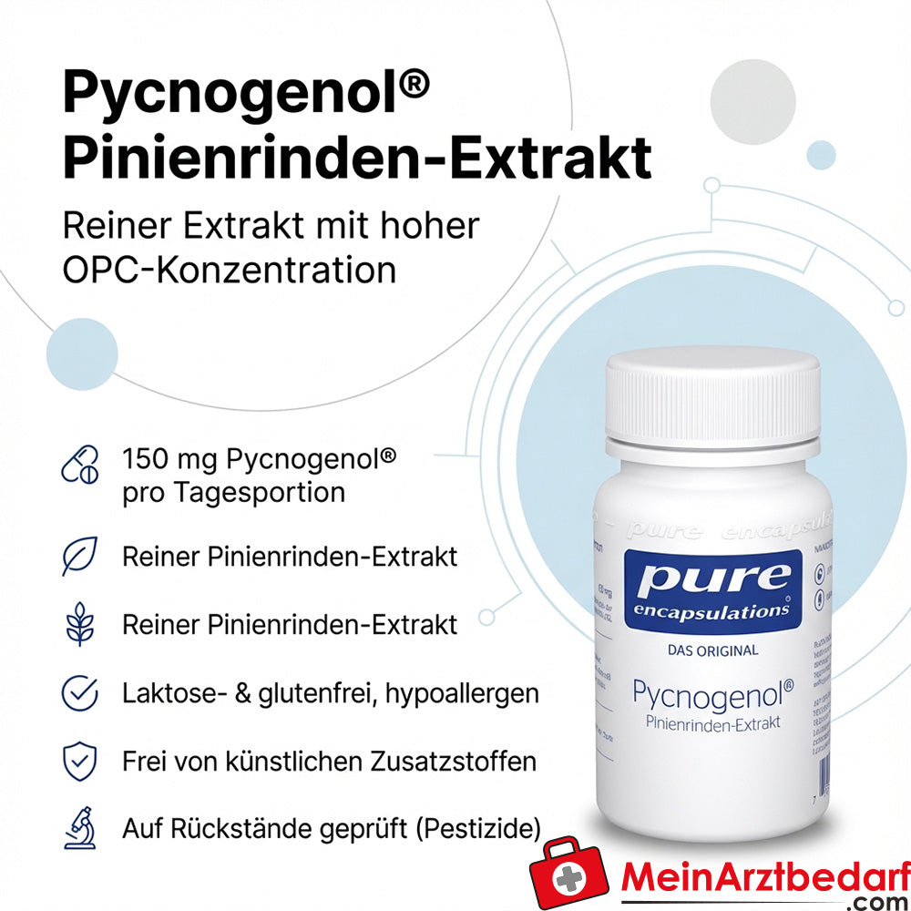 Pure Encapsulations Pycnogenol 50 mg gélules 60 pièces