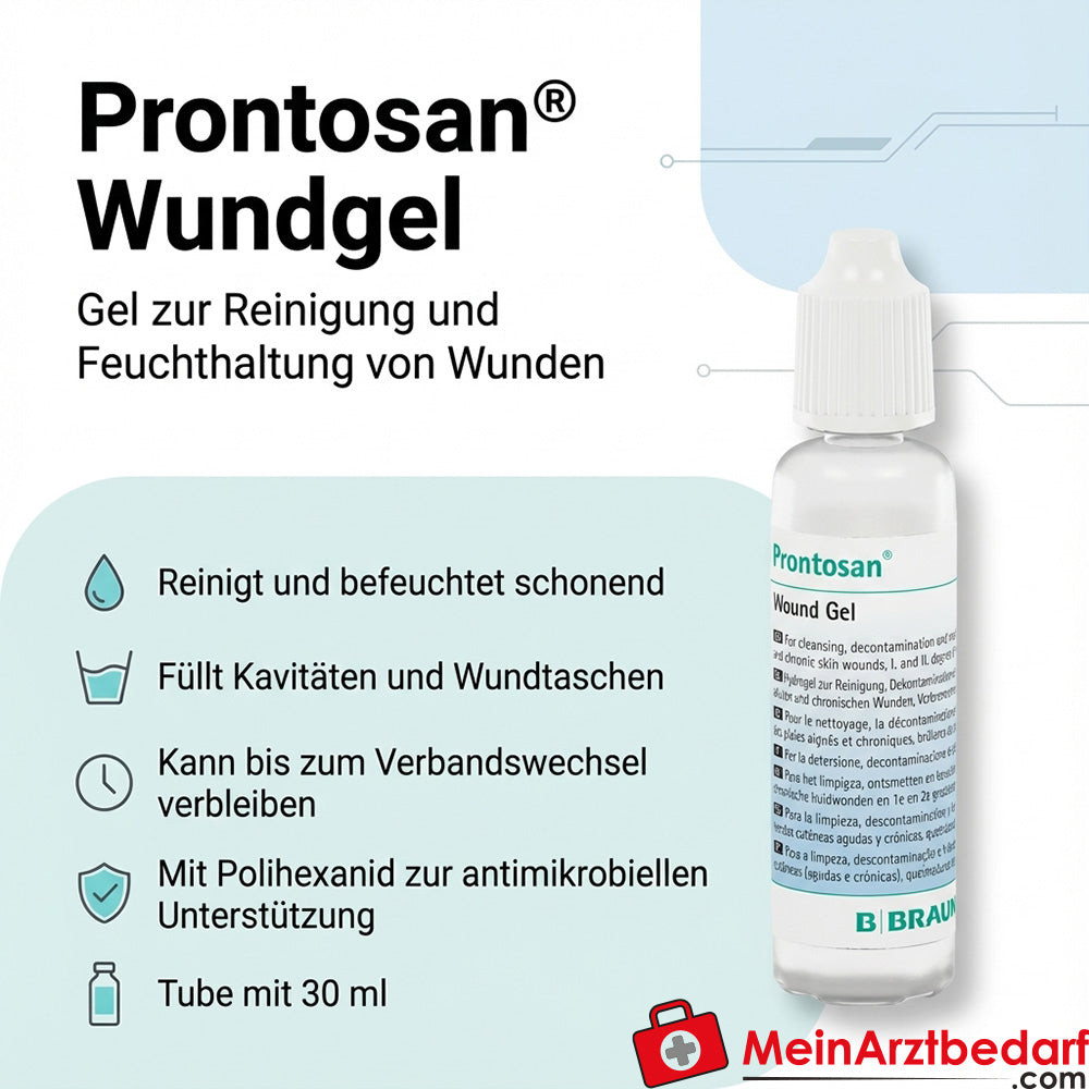 Prontosan Wundgel Polihexanid 0,1% Betain 0,1% Gel 30 ml