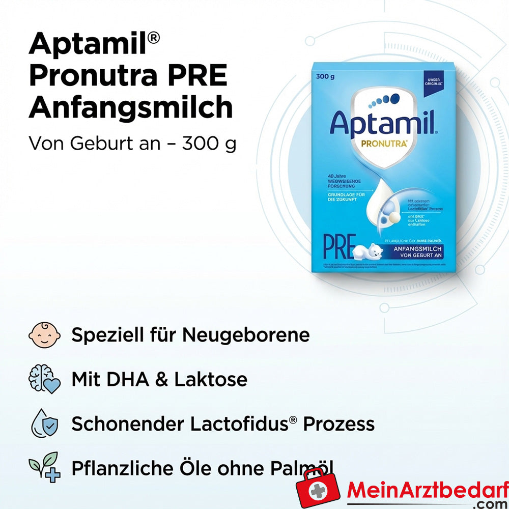Aptamil Pronutra PRE Lait initial en poudre dès la naissance 300 g
