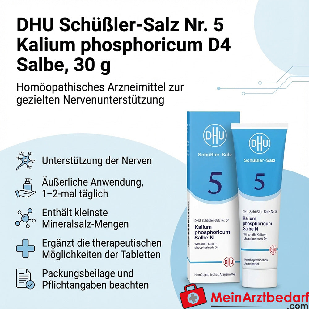 DHU Biochemie Nr.5 Kalium phosphoricum D4 Salbe 30 g