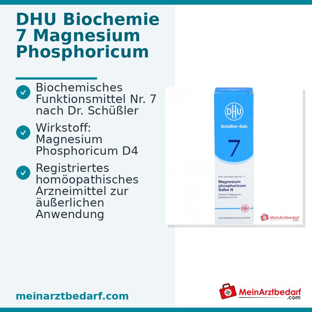 DHU Biochimie pommade n° 7 Magnesium phosphoricum D4 10 mg externe