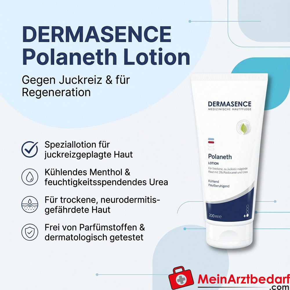DERMASENCE Polaneth Menthol Urea Lotion 200 ml