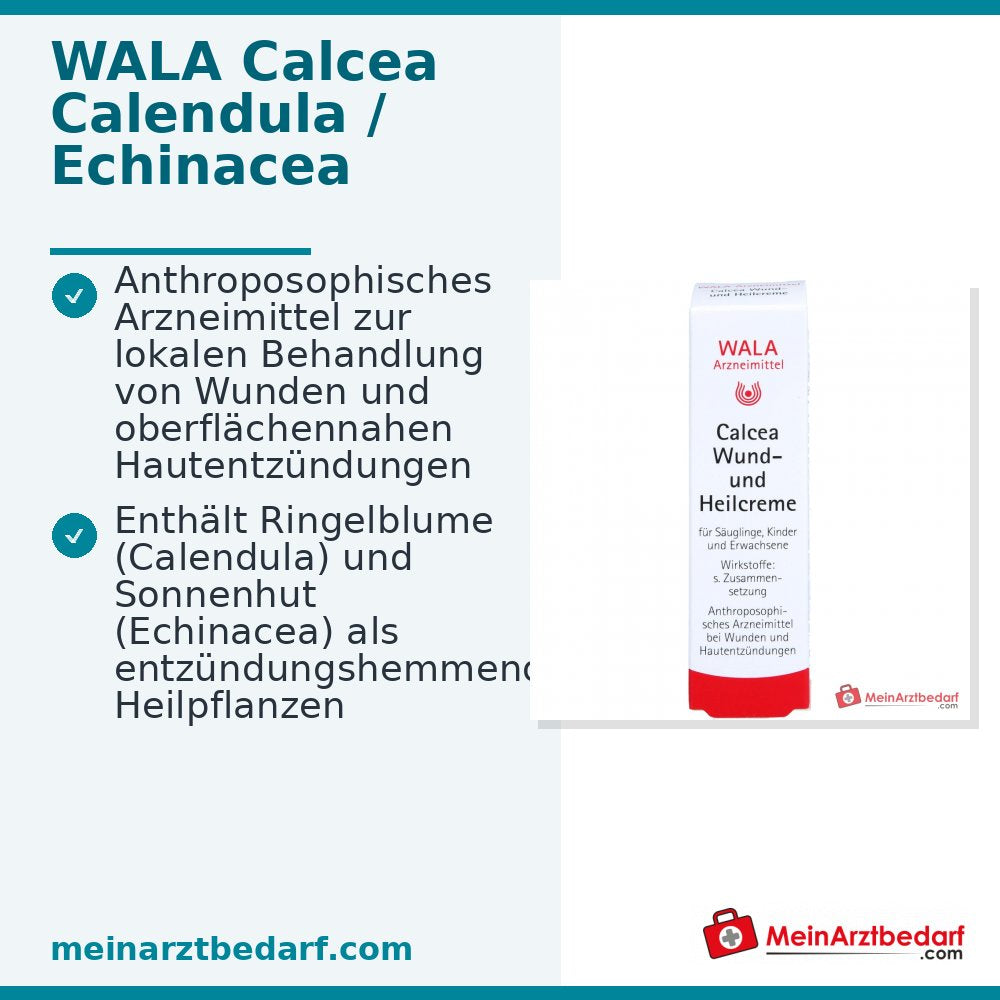 WALA Calcea pommade pour plaies et cicatrisation, 10 g