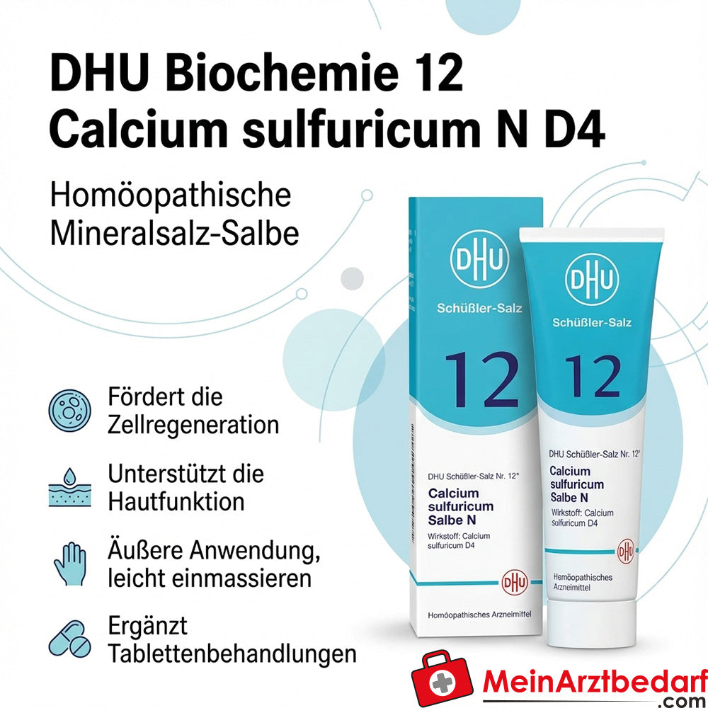 DHU Biochemie 12 Calcium sulfuricum D4 zalf homeopathisch