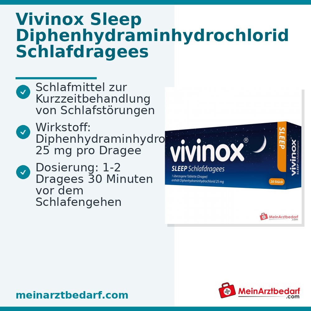 Vivinox Sleep slaappillen 20 stuks, 20 stks.