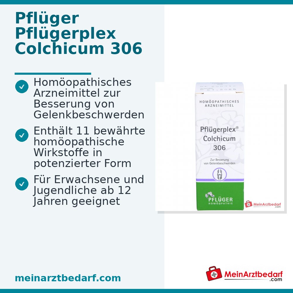 Pflügerplex Colchicum 306 tabletten 100 stuks