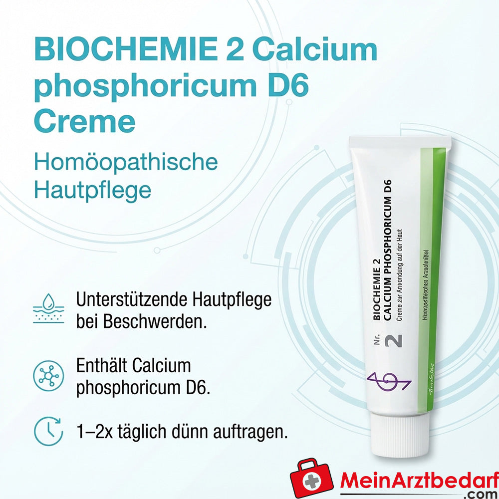 BIOCHEMIE 2 Calciumfosforicum D6 Crème 30 g