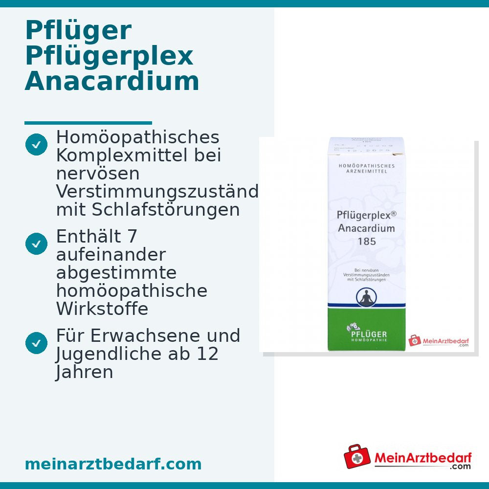 Pflügerplex Anacardium 185 homeopathische druppels