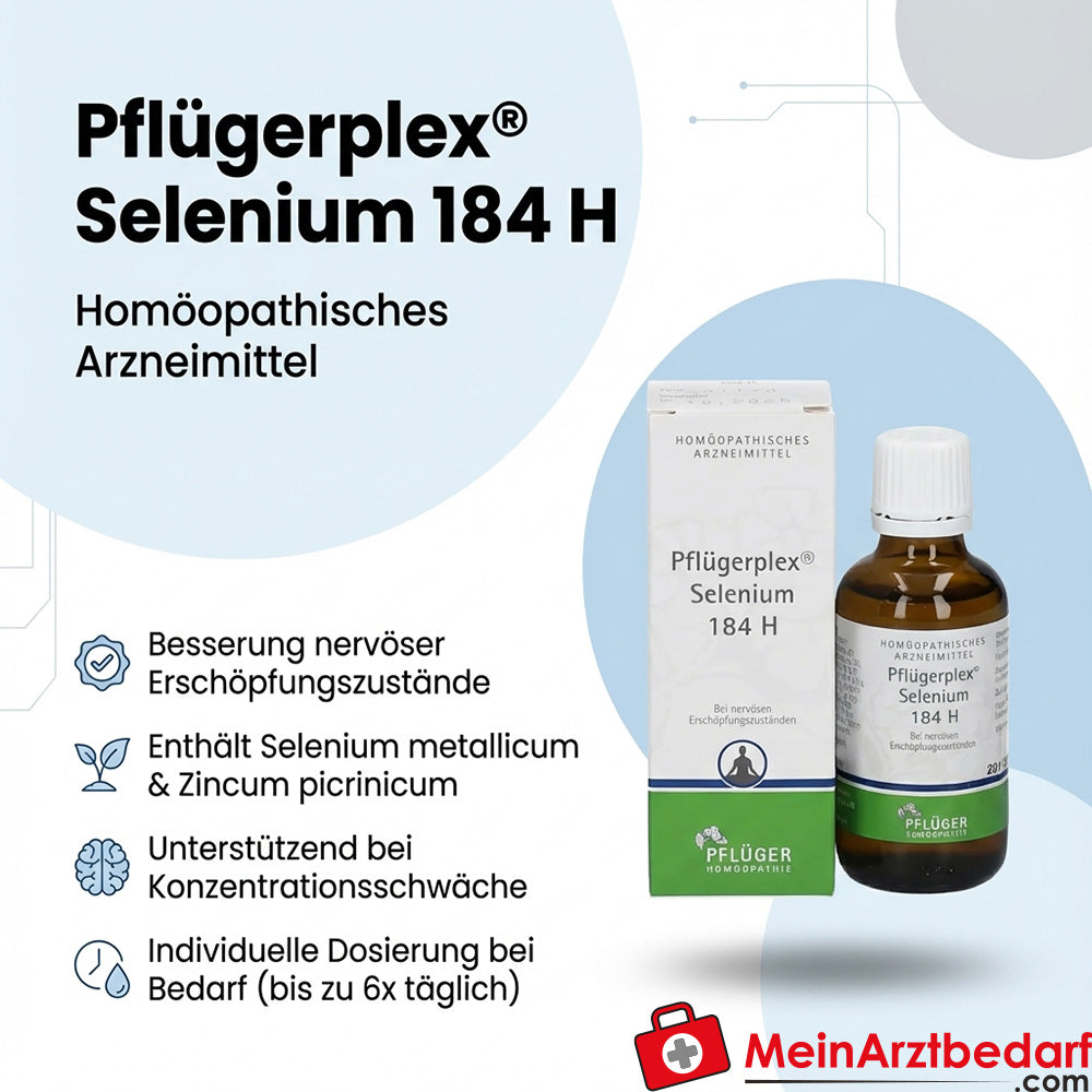 Pflügerplex Selenium 184 H Selenium metallicum bolletjes 50 g