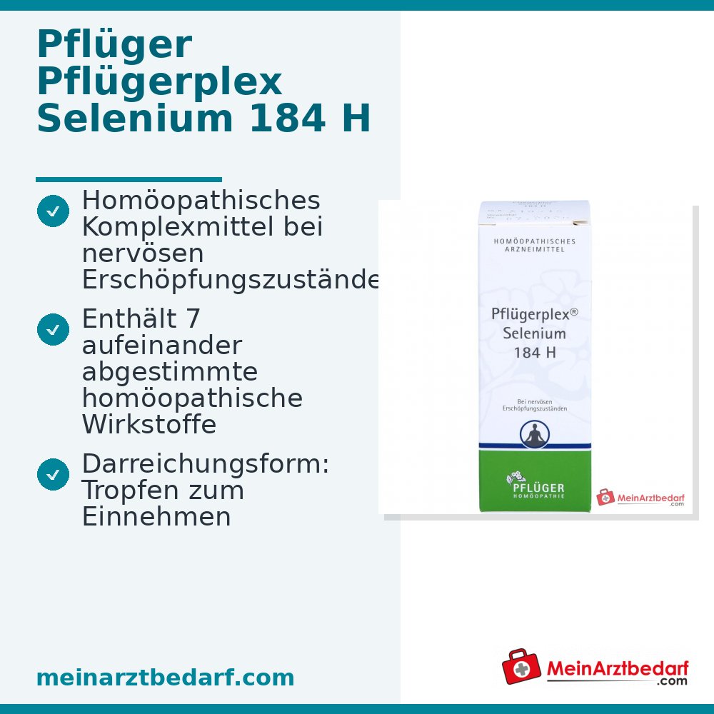 Pflügerplex Selenio 184 H Selenio metallicum soluzione 50 ml