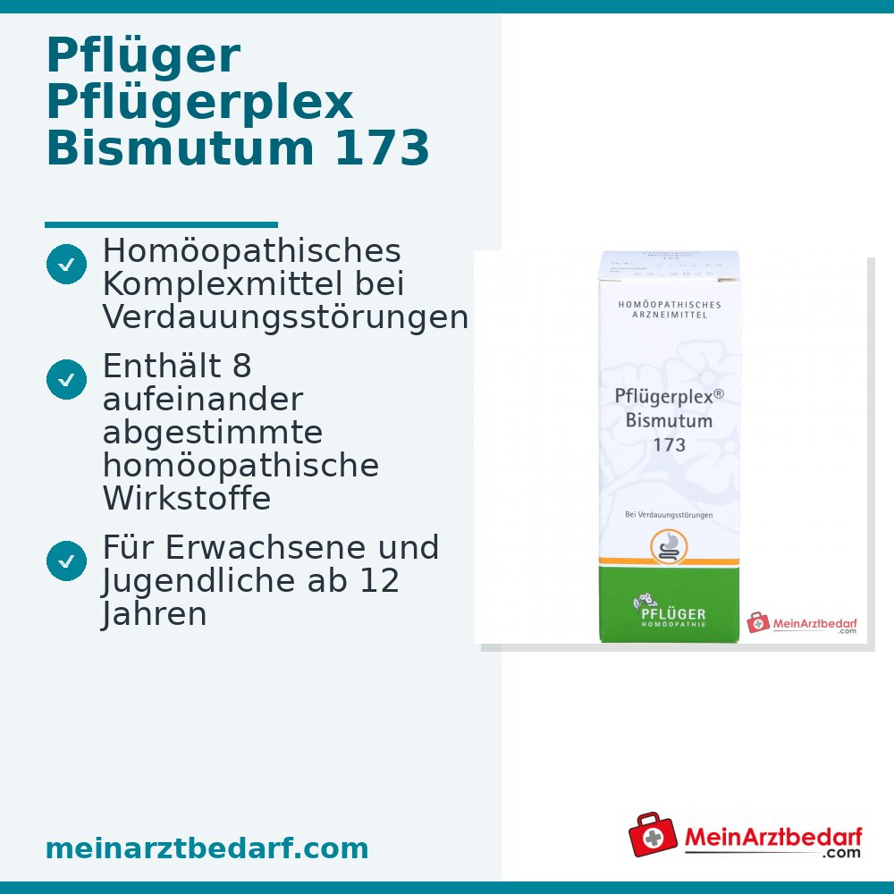 Pflügerplex Bismutum 173 homöopathisches Arzneimittel