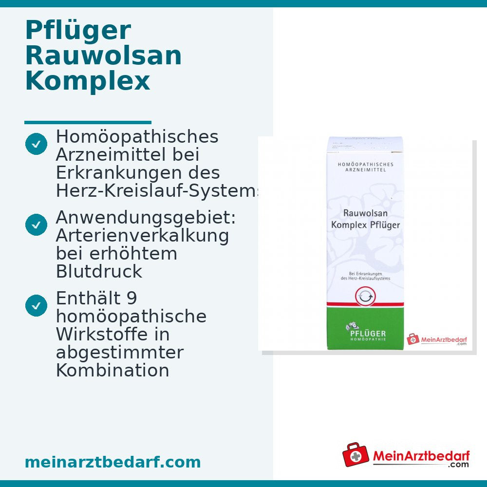 Pflüger Rauwolsan complex druppels met Ambra grisea, Viscum album en anderen