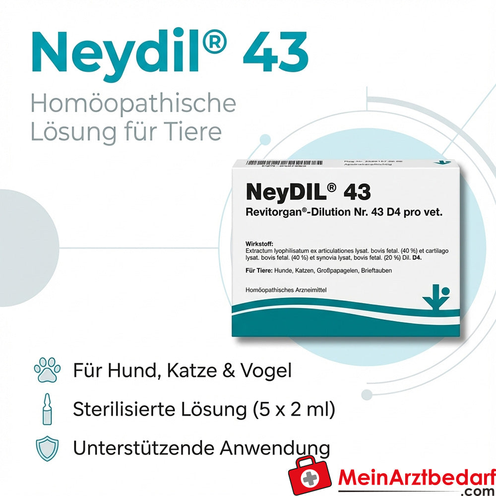 NeyDIL 43 D4 pro vet. Ampullen 5x2ml