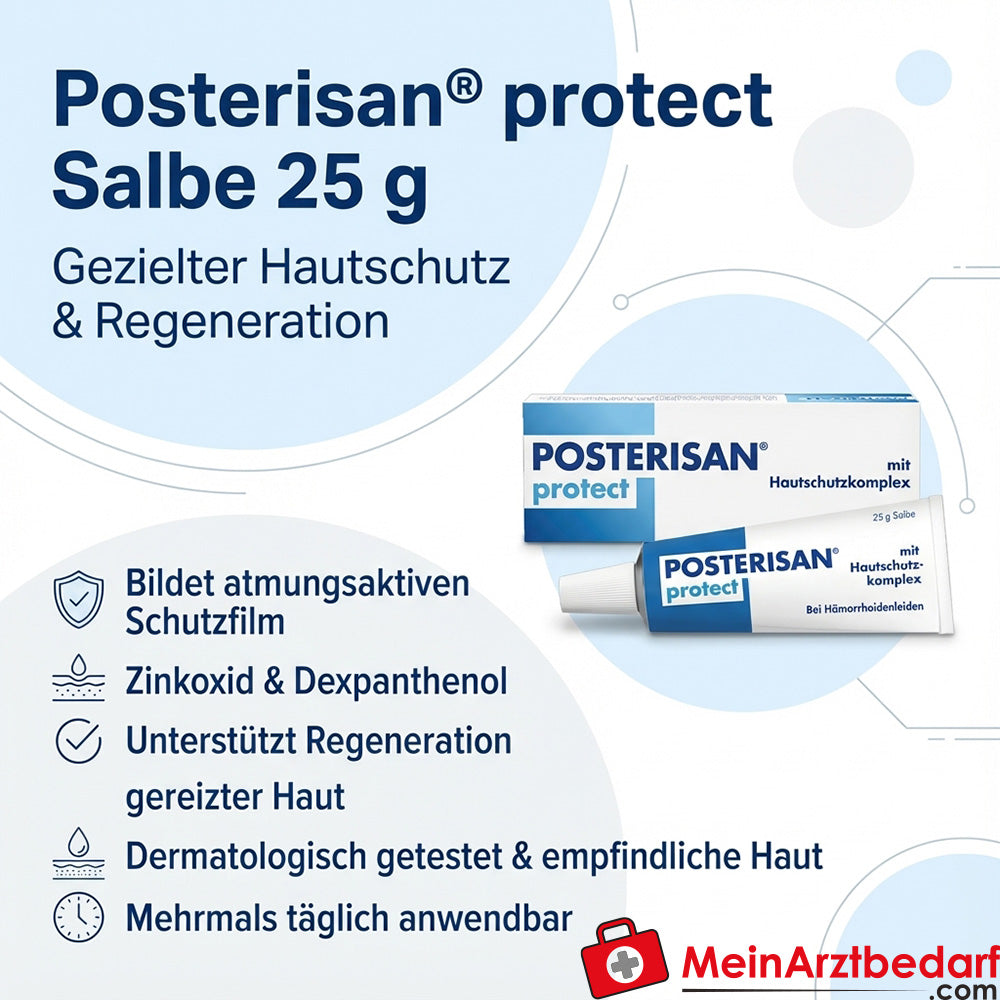 Posterisan protect Salbe Zinkoxid und Dexpanthenol 25 g