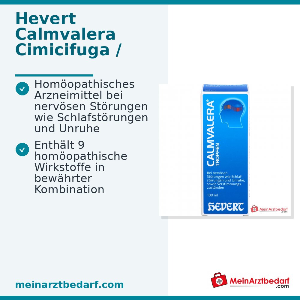 Calmvalera Tropfen Calm-9-Komplex homöopathisches Arzneimittel 30 ml