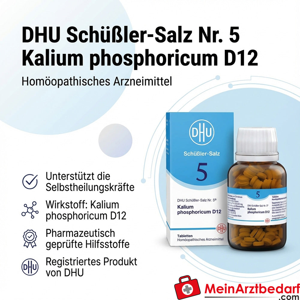 DHU Schüßler-Salz Nr. 5 Kalium phosphoricum D12 Tabletten