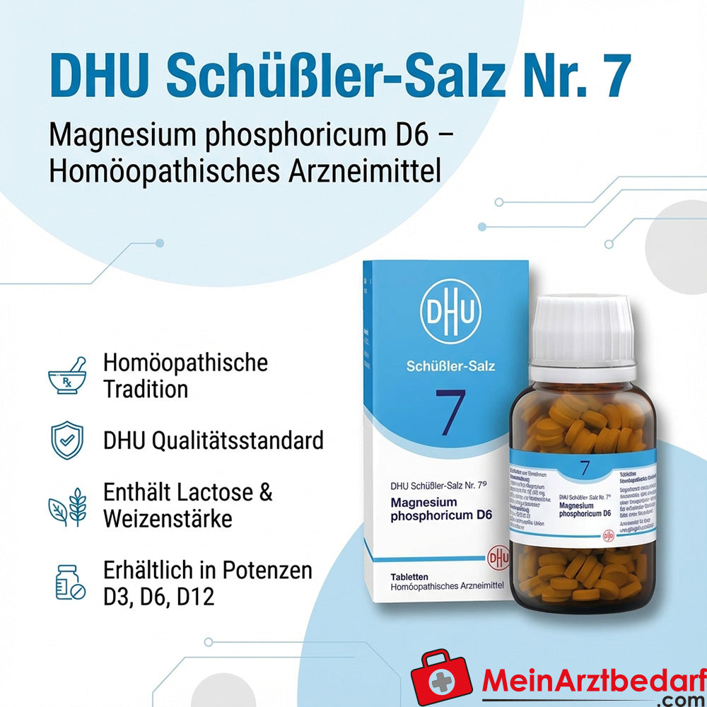 DHU Schüßler-Salz Nr. 7 Magnesium phosphoricum D6 homöopathisches Arzneimittel