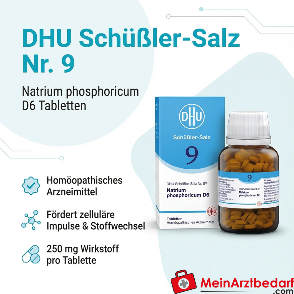 DHU Biochemie Natrium phosphoricum D6 Tabletten 250 mg