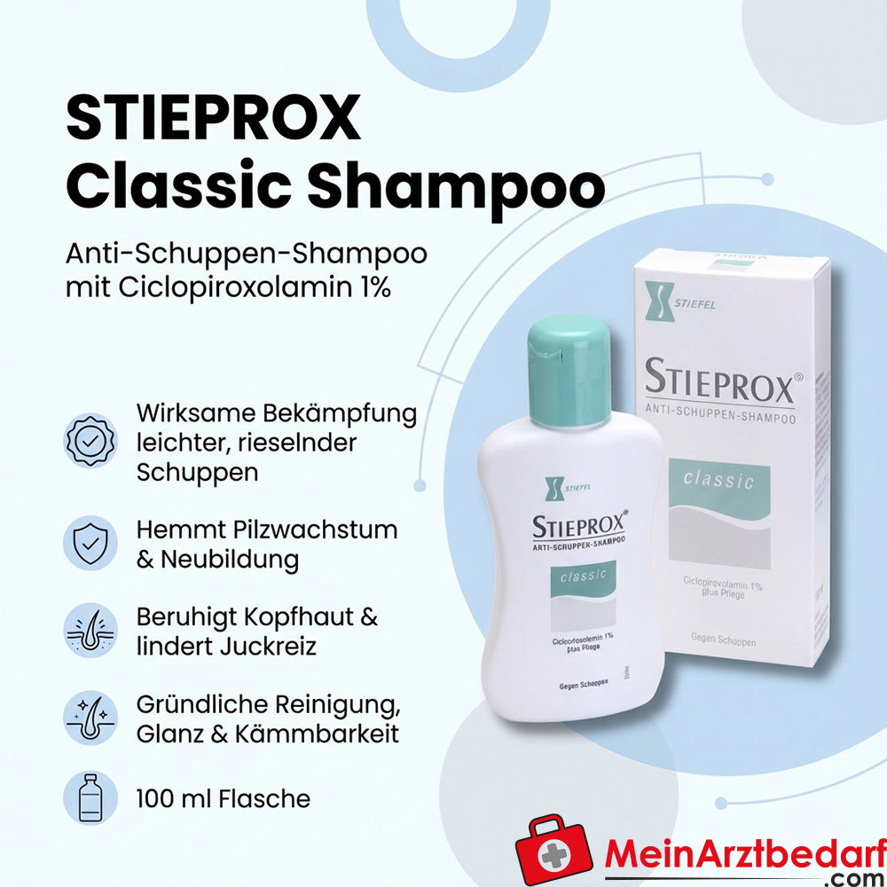 STIEPROX Classic Ciclopiroxolamina 10 mg Shampoo 100 ml
