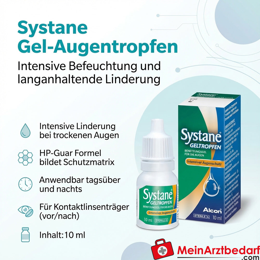Systane gocce gel (HP-Guar) gocce gel 10 ml