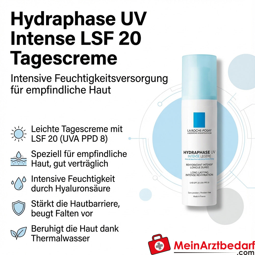 La Roche-Posay Hydraphase UV Intense LSF 20 Tagescreme 50 ml